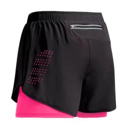 2026 New Men's Fitness Training Shorts Summer 2 In 1 Quick Dry Gym Beach Running Double-deck Shorts Outdoor Sportswear Men Short
