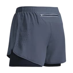 2026 New Men's Fitness Training Shorts Summer 2 In 1 Quick Dry Gym Beach Running Double-deck Shorts Outdoor Sportswear Men Short