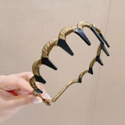 1PC Zig-Zag Long Tooth Hairband Big Weave Toothed Hair Hoops Non-slip Sports Headband Washing Face Hairbands Hair Accessories