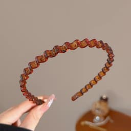 1PC Zig-Zag Long Tooth Hairband Big Weave Toothed Hair Hoops Non-slip Sports Headband Washing Face Hairbands Hair Accessories