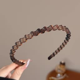 1PC Zig-Zag Long Tooth Hairband Big Weave Toothed Hair Hoops Non-slip Sports Headband Washing Face Hairbands Hair Accessories