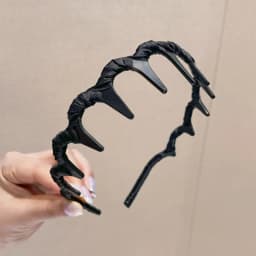 1PC Zig-Zag Long Tooth Hairband Big Weave Toothed Hair Hoops Non-slip Sports Headband Washing Face Hairbands Hair Accessories