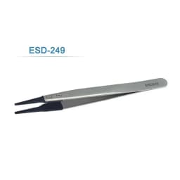 1-5PC Watch Hands Installation Work Tweezers Straight Elbow Handle Stainless Antistatic Plastic Tweezers ESD-259 ESD-259A ESD-7A