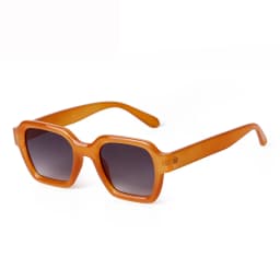 STORY Retro Trendy Orange Square Sunglasses Women Men 2024 Fashion Transparent Green Frame Rectangle Sun Glasses Female Shades