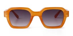 STORY Retro Trendy Orange Square Sunglasses Women Men 2024 Fashion Transparent Green Frame Rectangle Sun Glasses Female Shades