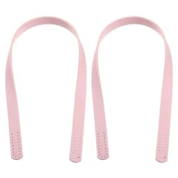 2Pcs PU Leather Shoulder Bag Strap Women Girls Bag Handles DIY Replacement Handle for Handbag Belt Bag Accessory
