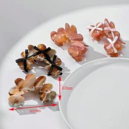 1pc elegant acetic acid hair clip, exquisite and lightweight texture, shark clip hair accessory for the back of the head