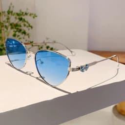 KAMMPT Vintage Cat Eye Sunglasses Women 2024 New Retro Stylish Gradient Shades Trendy Fashion Brand Designer Pink Sun Glasses
