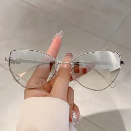KAMMPT Vintage Cat Eye Sunglasses Women 2024 New Retro Stylish Gradient Shades Trendy Fashion Brand Designer Pink Sun Glasses