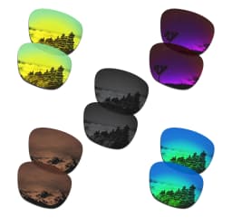 SmartVLT Replacement Lenses Polarized for Oakley Enduro OO9223 55mm Sunglasses - Multiple Pairs Packed