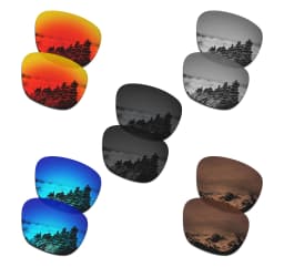 SmartVLT Replacement Lenses Polarized for Oakley Enduro OO9223 55mm Sunglasses - Multiple Pairs Packed