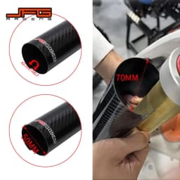 Motorcycle 140-260MM Carbon Fiber Adjustable Front Fork Shock Guard Protector For KTM EXC SX SXF XC XCF XCW 125 250 350 450 530