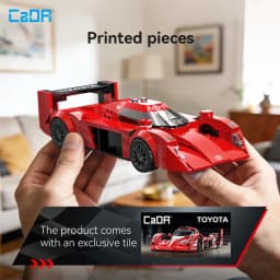 CaDA Toyota GT One Collectible Building Blocks Set - Educational Assembly Toy for Boys And Girls Ideal Birthday Gift