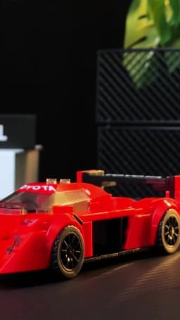 CaDA Toyota GT One Collectible Building Blocks Set - Educational Assembly Toy for Boys And Girls Ideal Birthday Gift