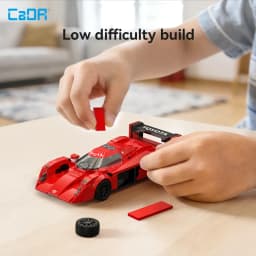 CaDA Toyota GT One Collectible Building Blocks Set - Educational Assembly Toy for Boys And Girls Ideal Birthday Gift