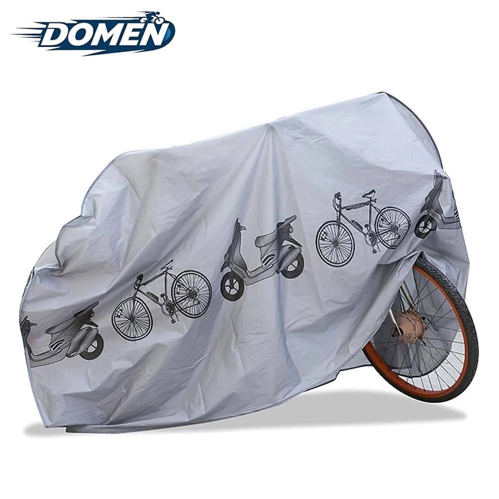DOMEN Bike Cover Sun Protection Outdoor Waterproof for Bicycle Prevent Rain Bicycle Cover Multifunctional Electric Vehicle Cover