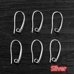 20x11mm 10pcs High Quality 7 Colors Plated Brass French Earring Hooks Wire Earrings Clasps Settings Base Settings Whole Sale