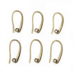 20x11mm 10pcs High Quality 7 Colors Plated Brass French Earring Hooks Wire Earrings Clasps Settings Base Settings Whole Sale