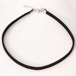 NK860 New Wholesale Minimalist Black Sexy Chokers Necklace Leather Harajuku Gothic Velvet Clavicle Colares Women Punk Jewelry