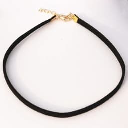 NK860 New Wholesale Minimalist Black Sexy Chokers Necklace Leather Harajuku Gothic Velvet Clavicle Colares Women Punk Jewelry