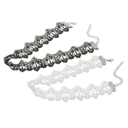 White Black Lace Choker Necklace Torques Women Collar Necklaces Jewelry Women Statement Female Jewelry Gift