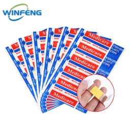 100Pcs Waterproof Cartoon Band-Aids Hemostasis Adhesive Bandage First Aid Kit Emergency Medical Dressing Sticking Plaster