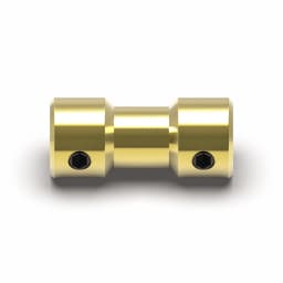 GKTOOLS D9L20 2mm/2.3mm/3mm/3.17mm/4mm/5mm/6mm Brass Flexible Motor Shaft Coupling Coupler Motor Transmission Connector