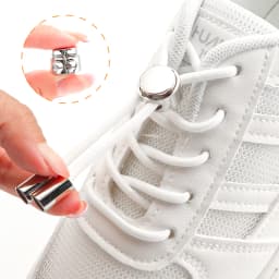 Elastic No Tie Shoe Laces Shoelaces for Sneaker Stretching Metal Buckle Lock Laces Quick Rubber Shoelace Round Shoestrings New