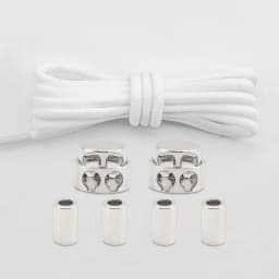 Elastic No Tie Shoe Laces Shoelaces for Sneaker Stretching Metal Buckle Lock Laces Quick Rubber Shoelace Round Shoestrings New