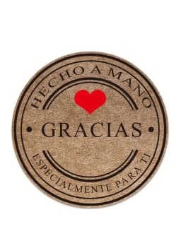 500PCS Handmade Scrapbooks Seals Gift Stickers and Stationery Thank-You Labels from Spain Gracias