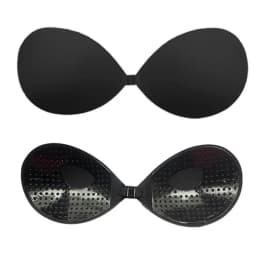 Invisible Nude Bra Push Up Chest Paste Sexy Breast Pasty Invisible Mango Silicone Chest Sticker For Women Wedding DropShip