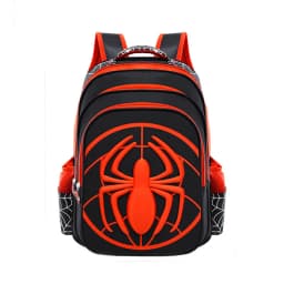 3D three-dimensional Cartoon Spider Children's Shoulder Bag Teen Boy Girl Schoolbag Pencil Case 2Pcs Set Kid Backpack Waterproof