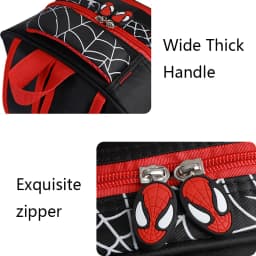 3D three-dimensional Cartoon Spider Children's Shoulder Bag Teen Boy Girl Schoolbag Pencil Case 2Pcs Set Kid Backpack Waterproof