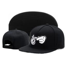 New Two Handed Cigarettes Embroidery Snapback Cap Hot Sale Unisex Fashion Adjustable Baseball Cap Women Flat Brimmed Hat