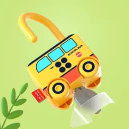 Number Matching Lock Toys Baby Learning Lock with Key Car Games Montessori Educational Toy Sensory Toys For Kids 1 2 3 Years