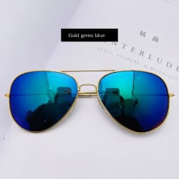 2024 Pilot Aviation Sunglasses MenShades Retro Classic Silver Sun Glasses Female Male Brand metal frame sunglasses sunshade