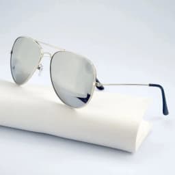 2024 Pilot Aviation Sunglasses MenShades Retro Classic Silver Sun Glasses Female Male Brand metal frame sunglasses sunshade