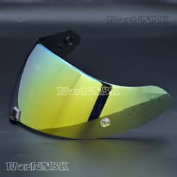 Helmets Visor For Scorpion Exo 1400 Carbon, R1 & EXO 520 391 Motorcycle Helmet Lens Visor Plating Uv Protection Lens Faceshield