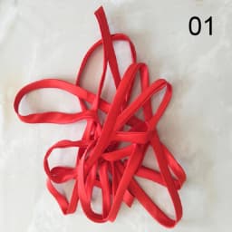 4M Adjustable Corset Back Kit Lace-Up Satin Ribbon Ties for Bridal Banquet Evening Gown Wedding Dress Zipper Replacement Red