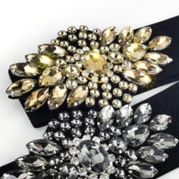 Rhinestone Inlaid Belts Sweet Elastic Female Girdle Dress Multicolored Diamonds Belt for Women Wedding Party Girdle