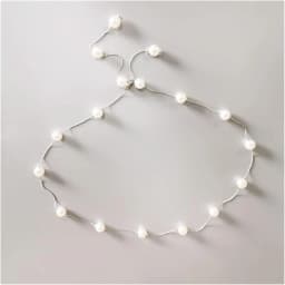 Elegant Pearl Women's Belt Simple Adjustable Metal Thin Chain Dress Skinny Belt Decorative Jewelry
