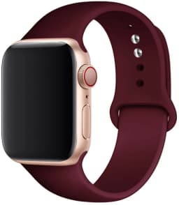 Silicone Strap For Apple Watch Bands 45mm 44mm 40mm 41mm 49mm 42mm 46mm Sport bracelet iwatch series se 6 7 8 9 10 11 Ultra 3 2