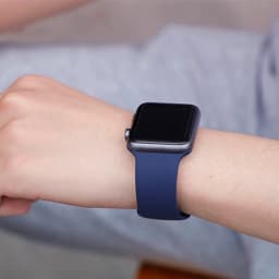 Silicone Strap For Apple Watch Bands 45mm 44mm 40mm 41mm 49mm 42mm 46mm Sport bracelet iwatch series se 6 7 8 9 10 11 Ultra 3 2