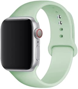 Silicone Strap For Apple Watch Bands 45mm 44mm 40mm 41mm 49mm 42mm 46mm Sport bracelet iwatch series se 6 7 8 9 10 11 Ultra 3 2