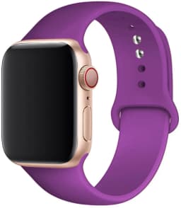Silicone Strap For Apple Watch Bands 45mm 44mm 40mm 41mm 49mm 42mm 46mm Sport bracelet iwatch series se 6 7 8 9 10 11 Ultra 3 2