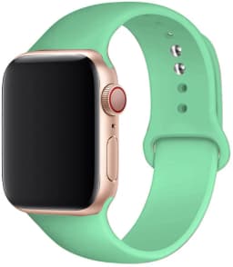 Silicone Strap For Apple Watch Bands 45mm 44mm 40mm 41mm 49mm 42mm 46mm Sport bracelet iwatch series se 6 7 8 9 10 11 Ultra 3 2