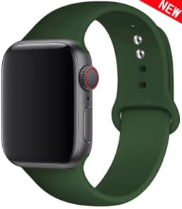 Silicone Strap For Apple Watch Bands 45mm 44mm 40mm 41mm 49mm 42mm 46mm Sport bracelet iwatch series se 6 7 8 9 10 11 Ultra 3 2