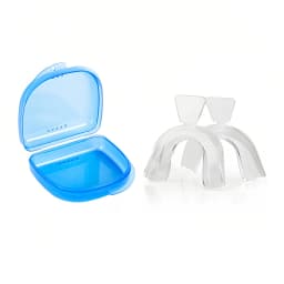 2-4Pcs Dental Retainers Moldable Silicone Mouth Guard for Grinding Teeth Stops Bruxism Teeth Clenching and Teeth Whitening