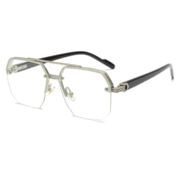 New Fashion Sunglasses Cool Men Vintage Brand Design Metal Square Sun Glasses Women Shades UV400 Oculos De Sol