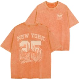 New York City Funny Print Woman T Shirts Summer Vintage Washed Cotton Breathable Tee Shirt Fashion Casual Home Tshirt